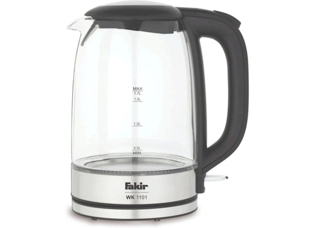 Fakir WK1101 KETTLE GLASS, elektrik çaydanların satışı, kreditlə çaydanların satışı, Fakir model çaydanlarının online satışı