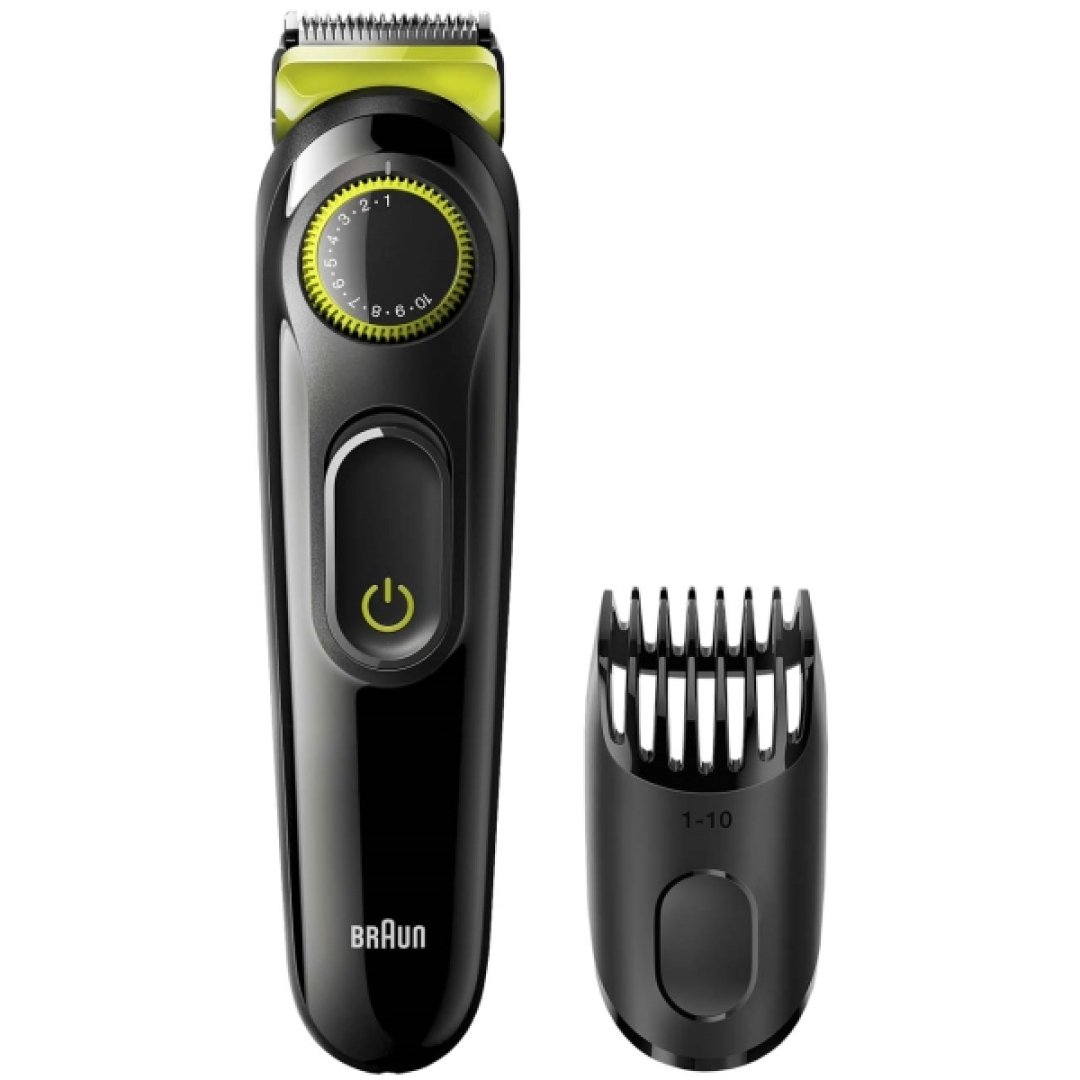 Trimmer, BRAUN BT3221 BLK/VTGRN, Trimmerlərin nağd və kreditlə satışı, Trimmer Braun BT3221 BLK/VTGRN