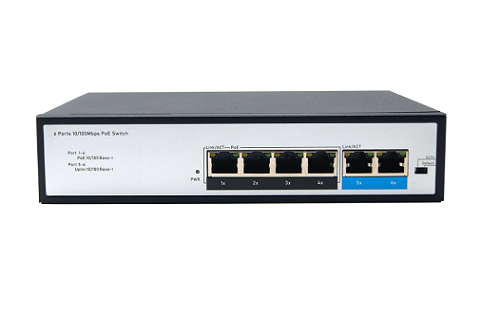 SP5206 4ET 65 poe açarı, 4 portlu poe açarı, 4 portlu poe switch satışı, fərqli növ poe açarları, acorid brend açarların satışı