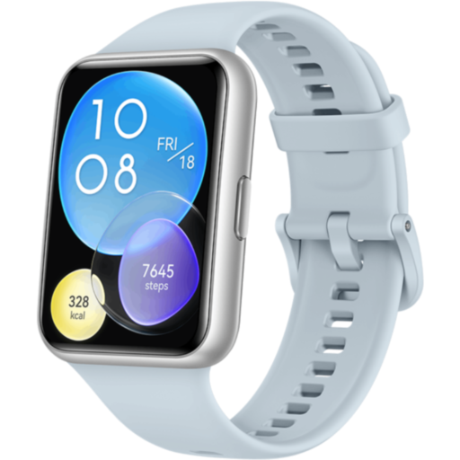 Smart saat HUAWEI Watch Fit 2 Active Silver Isle Blue, Smart saatların online satışı, HUAWEI Watch Fit 2 Active Silver Isle Blue smart saatlar kredit və nağd